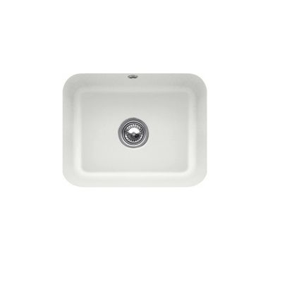 Evier 1 bac VILLEROY ET BOCH Cisterna 60C Steam CeramicPlus avec vidage manuel