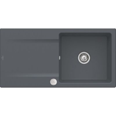 Evier VILLEROY ET BOCH Siluet 60 CeramicPlus avec vidage automatique - vue 2