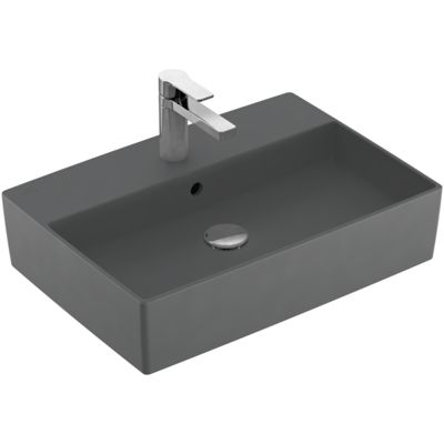 Vasque à poser VILLEROY ET BOCH Memento 2.0 ceramic plus avec trop plein 60 x 42 cm - vue 2