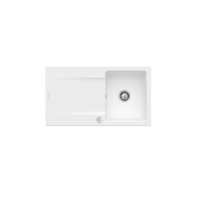Evier 1 bac VILLEROY ET BOCH Siluet 50 Stone CeramicPlus Avec vidage automatique