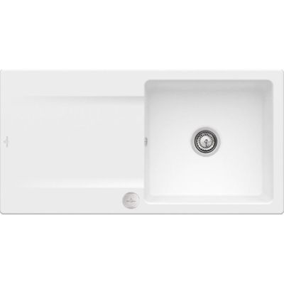 Evier VILLEROY ET BOCH Siluet 60 Stone CeramicPlus avec vidage automatique