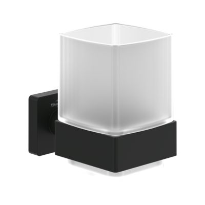 Porte verre VILLEROY ET BOCH Elements Striking aspect or brossé