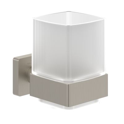 Porte verre VILLEROY ET BOCH Elements Striking aspect or brossé - vue 2