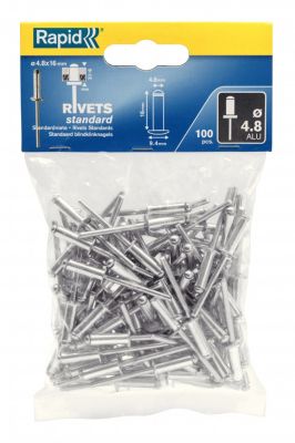 Rapid Rivets standard Ø4 8 x 16 mm