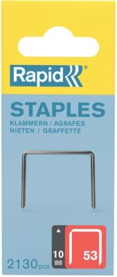 Agrafes Rapid n°53 10 mm 2130 pièces