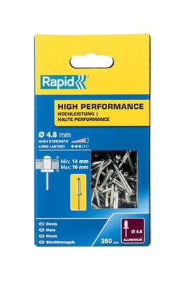 Rivets Haute performance Rapid Ø4.8 x 20 mm