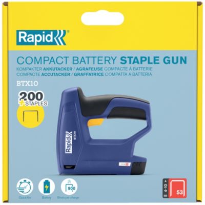Agrafeuse électrique RAPID BTX10 Pour 534 10 mm Boite - vue 6