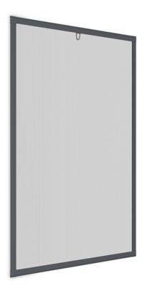 Cadre moustiquaire de fenêtre en alu gris Easyline 130 x 150 cm