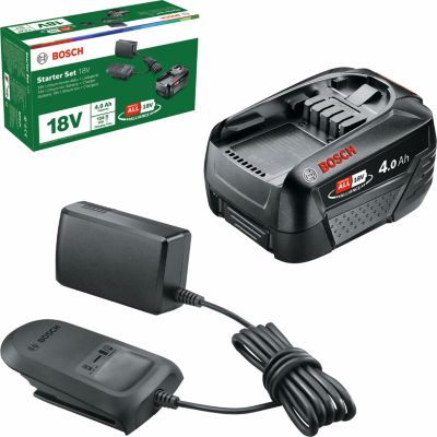 Set batterie batterie 4 Ah + chargeur 18V Bosch