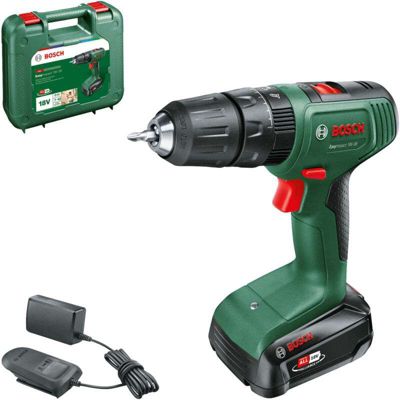 Perceuse à Percussion Sans Fil Bosch 06039D810E – EasyImpact 18V-38, 1 Batterie 2.0 Ah