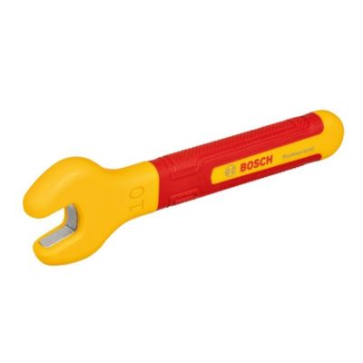 Clé plate VDE BOSCH 10 mm Isolée jusquà 1000 V Mâchoire coudée à 15° Ergonomique - vue 2