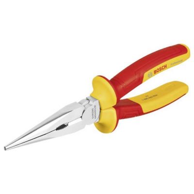 Bosch Professional pince VDE droite à bec long – 200 mm certifiée jusquà 1 000 V isolée avec des polyuréthanes thermoplastiques - vue 3