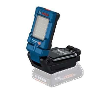 Lampe BOSCH GLI 18V 800 LED 800 lumens Tête pivotante 360° - vue 3