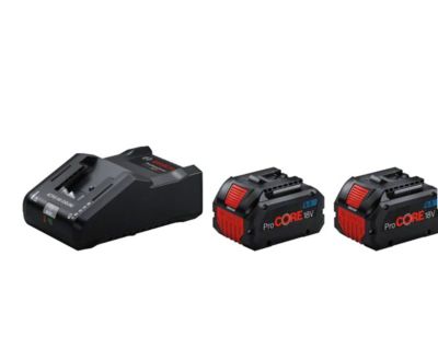 Bosch Professional Kit de démarrage système 18 V 2 batteries ProCore 18 V 8 0 Ah et le chargeur ultra rapide GAL 18 V 160