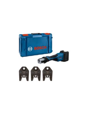 Bosch Professional 18V System sertisseuse sans fil GPT 18V 32 puissance 32 kN raccords plastique jusqu'à 110 mm raccords métal jusqu'à 54 mm mâchoires de presse standard TH16 TH20 TH26 BOXX - vue 4