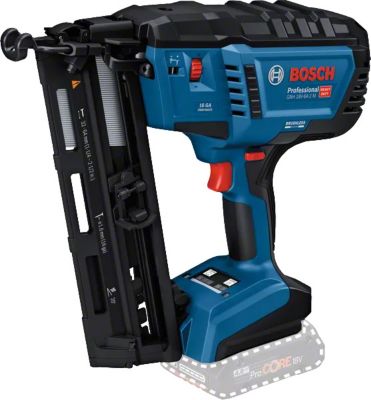 Bosch Professional 18V System cloueur bois sans fil GNH 18V 64 2 tir coup par couppar contact pour clous de : 32–64 mm 16 ga 1 6 mm et inclinaison chargeur 20° BOXX - vue 4