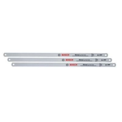 Lot de 3 lames de scie à métaux bi métal 300 mm 24 dpp référence 1600A032UM
