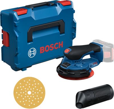 Ponceuse excentrique sans fil BOSCH PROFESSIONAL GEX 18V 150 3 18V 150 mm 1 feuille abrasive C470 + bague + collecteur - vue 5