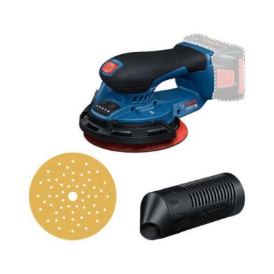Ponceuse excentrique sans fil BOSCH PROFESSIONAL GEX 18V 150 3 18V 150 mm 1 feuille abrasive C470 + bague + collecteur - vue 4