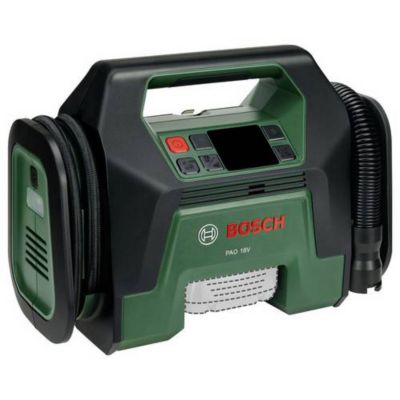 Compresseur sans fil PAO 18V - pompe air portable 10,3 bar, affichage numérique, compatible Power FOR ALL