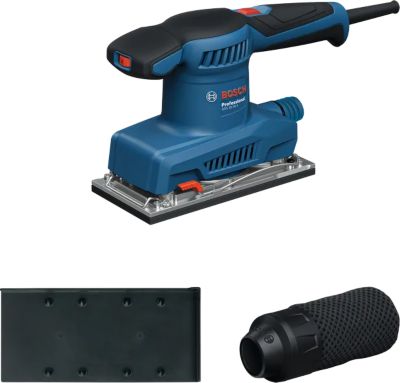 Bosch Professional Orbital Sander with corded gss 20 incl. dust bag panding plate - vue 4
