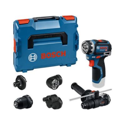 Perceuse visseuse sans fil BOSCH PROFESSIONAL Flexiclick GSR 12V 32 FC Sans batterie ni chargeur Avec accessoires - vue 3