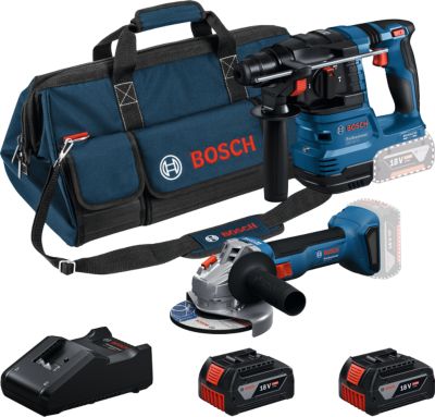 Combi kit 2 outils 18 V GWS + GBH + 2 x 5,0 Ah + GAL Professional - 0615V0003C