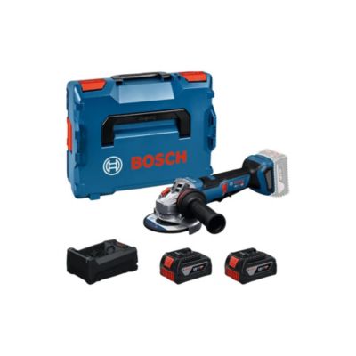 Bosch GWS18V 11PS meuleuse 18V sans fil 125 mm 2x5Ah KickBack Control BOXX
