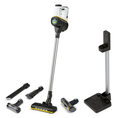 Aspirateur balai sans fil Karcher VC 6 Cordless ourFamily Extra Autonomie 60 min Accessoires Supplémentaires support sans perçage