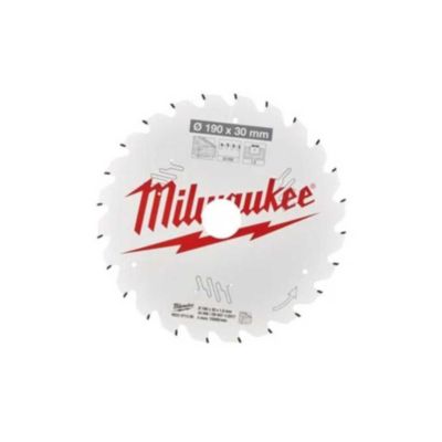 Lame scie circulaire MILWAUKEE 24 dents 1.6x190mm 4932471300