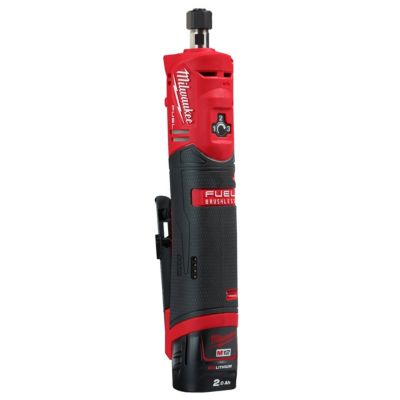 Meuleuse droite sans fil 12V M12 FDGS MILWAUKEE Métal 2 batteries incluses - vue 2