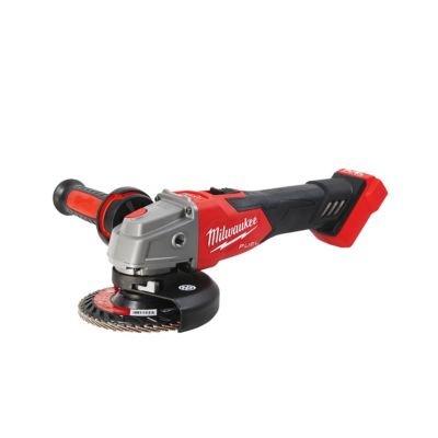 Meuleuse D'Angle MILWAUKEE M18 FSAG125XB-0X – Interrupteur Coulissant, Frein RAPIDSTOP - vue 2