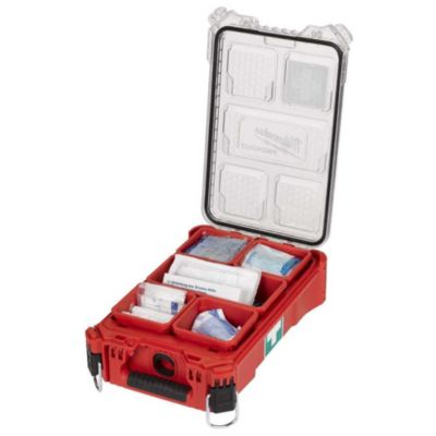 Milwaukee Kit de premiers secours PACKOUT 4932478879 malette IP65 250x380x120 mm
