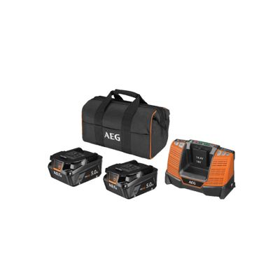 AEG 2 batteries Pro Lithium 18V - 5,0 Ah - L1850SHD - Chargeur - Sac - SETLL1850SHD - vue 4