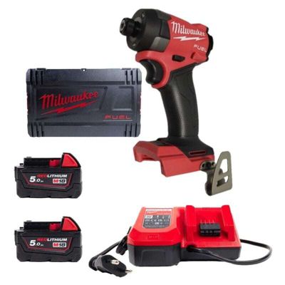 Visseuse à chocs compacte M18 FID3 18V MILWAUKEE + 2 batt. x 5.0 Ah 4933479865 - vue 2