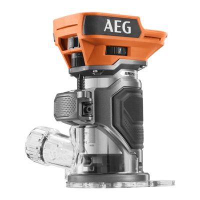 Affleureuse AEG 18V Brushless Sans batterie ni chargeur BOF18BL3 0 - vue 9