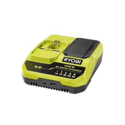 Chargeur intelligent ultra rapide RYOBI 18V One+ 40Ah et 8.0Ah RC18180G - vue 2