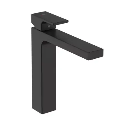 Mitigeur de lavabo noir mat Hansgrohe Vernis Shape