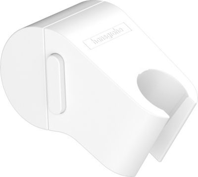 Support de douchette réglable blanc mat WallStoris Hansgrohe