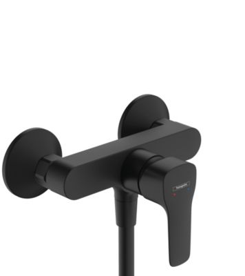 Mitigeur de douche thermostatique noir mat Hansgrohe MySport