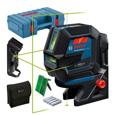 Laser lignes et points vert GCL 2-50 G Professional avec RM 10 et pince DK 10, portée 15 m