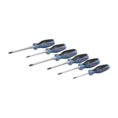 Bosch - Set de 6 tournevis Torx - tiges metalliques - pointes precises