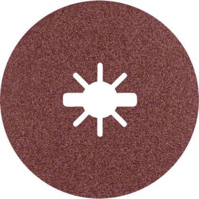 Bosch Disque abrasif Prisma en fibres céramique 115 mm grain 60, alésage 22,23 mm, fixation X-LOCK Argent - vue 2
