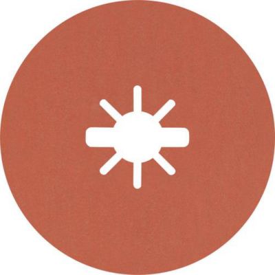 Bosch Accessories Disque en fibres Prisma Ceramic R782 X-LOCK 115 mm grain 60 pour meulage du métal