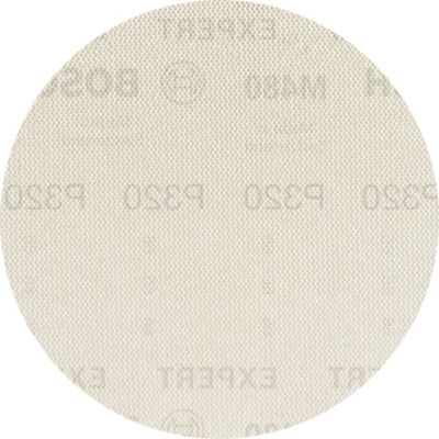 Disques abrasifs réticulés 125 mm Expert M480 pour ponceuses excentriques G320 BOSCH 2608900687