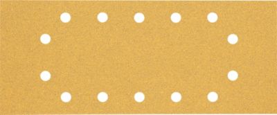 Papier de broyage C470 expert avec 14 trous pour Swew Sander 115 x 280 mm G 60 10 pcs.