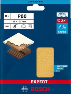 Bosch Rectangle Expert C470 Feuille abrasive
