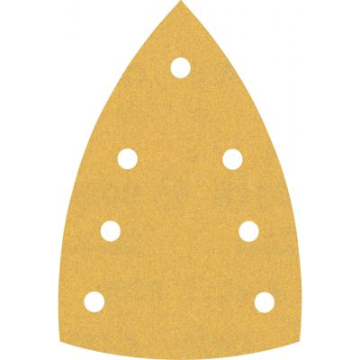 Feuilles abrasives delta BOSCH Expert C470 100x150 mm 7 trous - 10 pcs - Grain 60