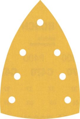 Bosch du papier de verre Expert C470 avec 7 trous pour ponceuses 100 x 150 mm 400 g 10 pcs.