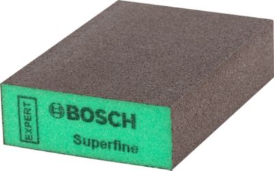 Eponge abrasive Bosch Expert 97X69X26mm grain super fin
